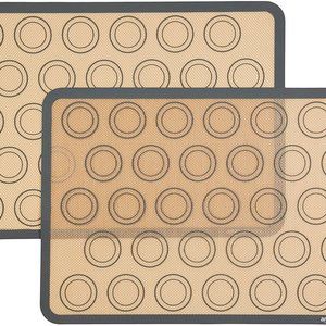 Food Safe Baking Mat, Macaron - Pack of 2